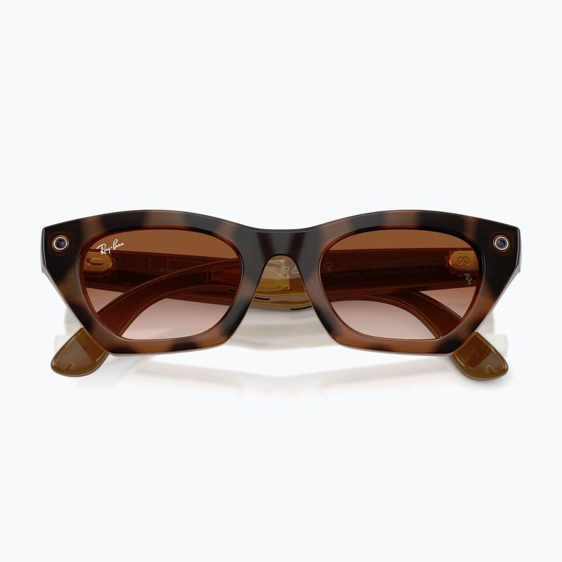 Очила с камера Ray-Ban Meta Zena havana/gradient brown 6
