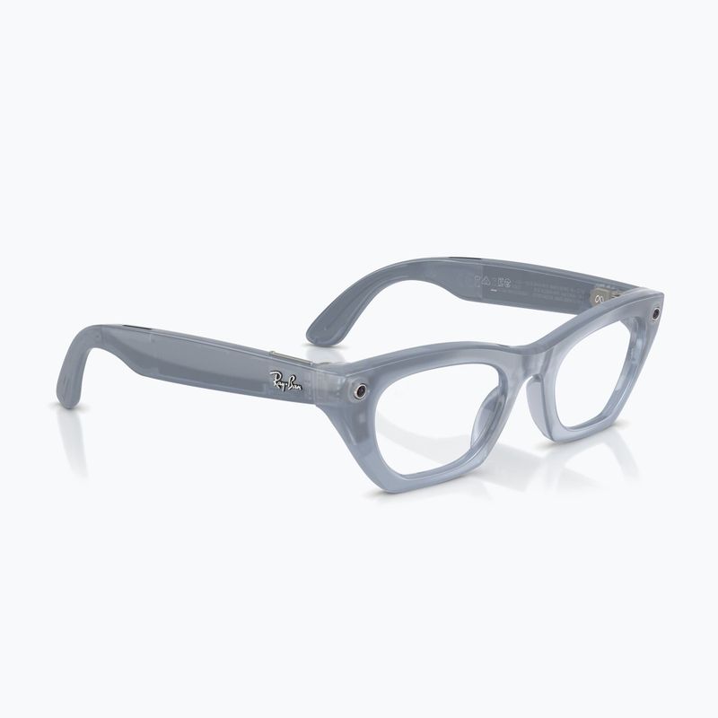 Очила с камера Ray-Ban Meta Zena milky grey lilac/trs copper 4
