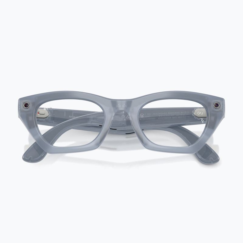 Очила с камера Ray-Ban Meta Zena milky grey lilac/trs copper 6
