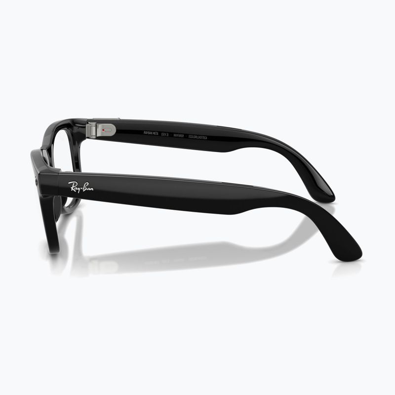 Очила с камера Ray-Ban Meta Wayfarer shiny black/trs grey 6