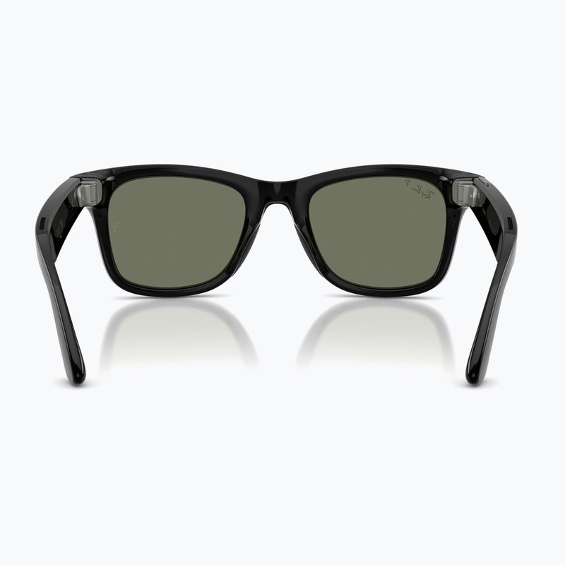 Очила с камера Ray-Ban Meta Wayfarer shiny black/g15 green polar 3
