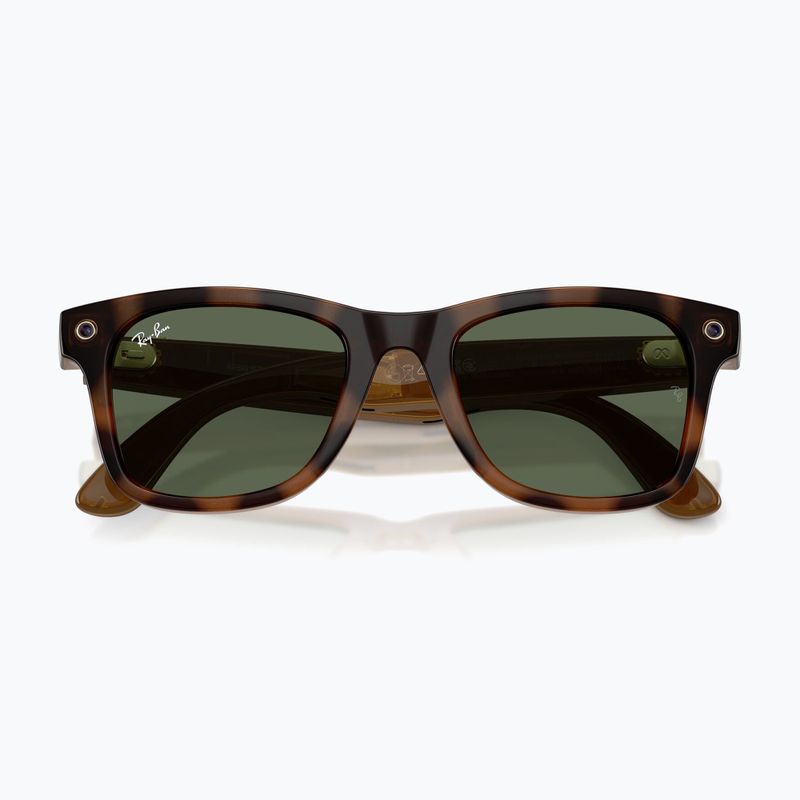 Очила с камера Ray-Ban Meta Wayfarer havana/g15 green 6