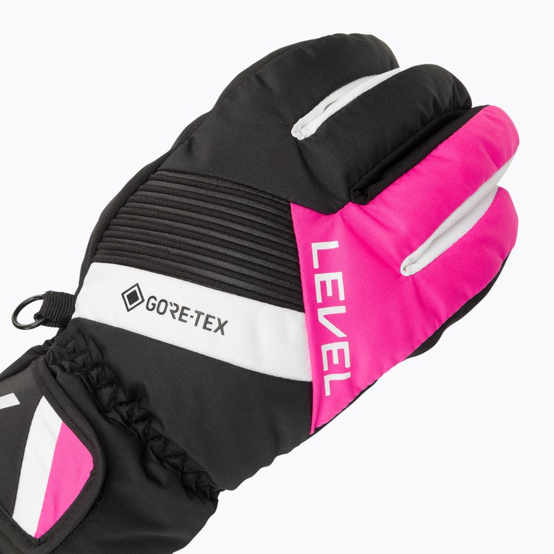 Детска ски ръкавица Level Neo JR Gore-Tex fucsia 4