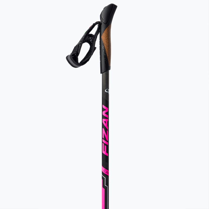 Kije nordic walking FIZAN Runner Pink rożówe S21CA06 2