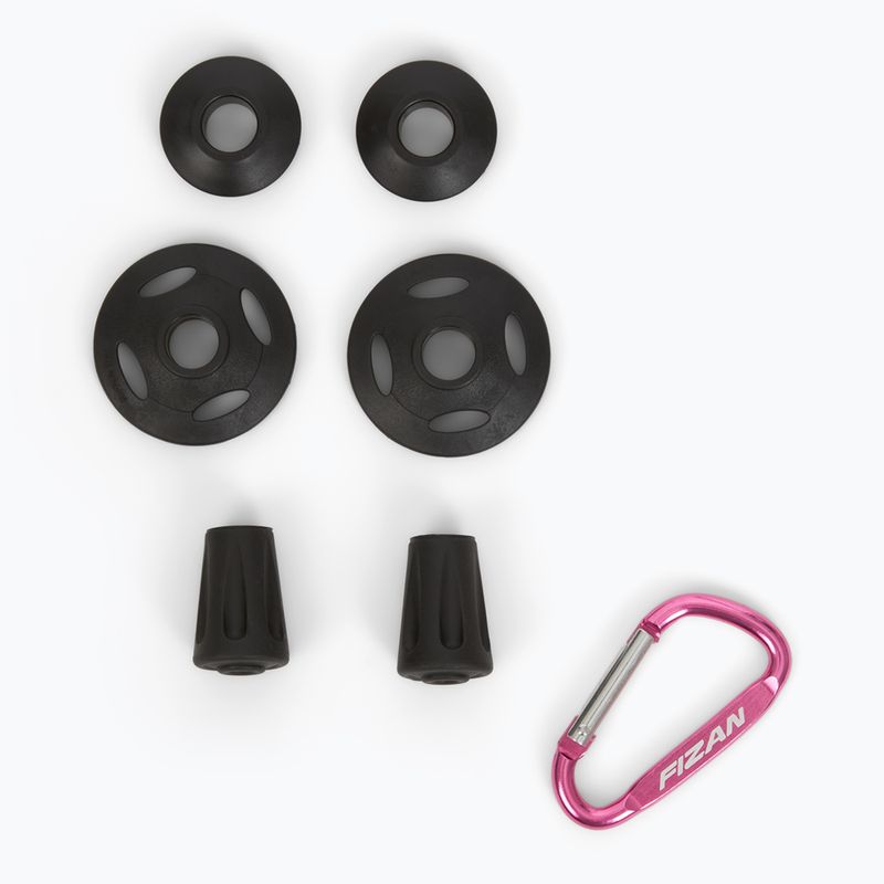 Fizan Компактни зелени походни пръти 7