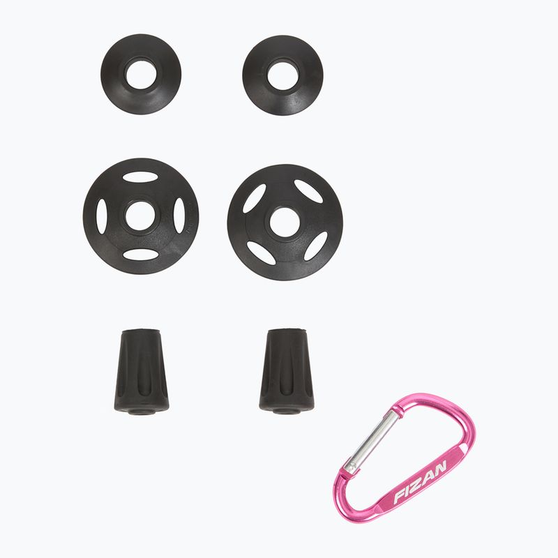 Fizan Компактни трекинг стикове в океанско синьо 7