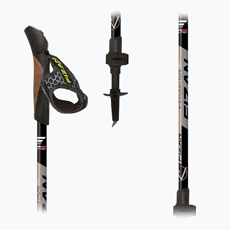 Физкултурни пръти Fizan R-evolution Pro сиви/бежови 2