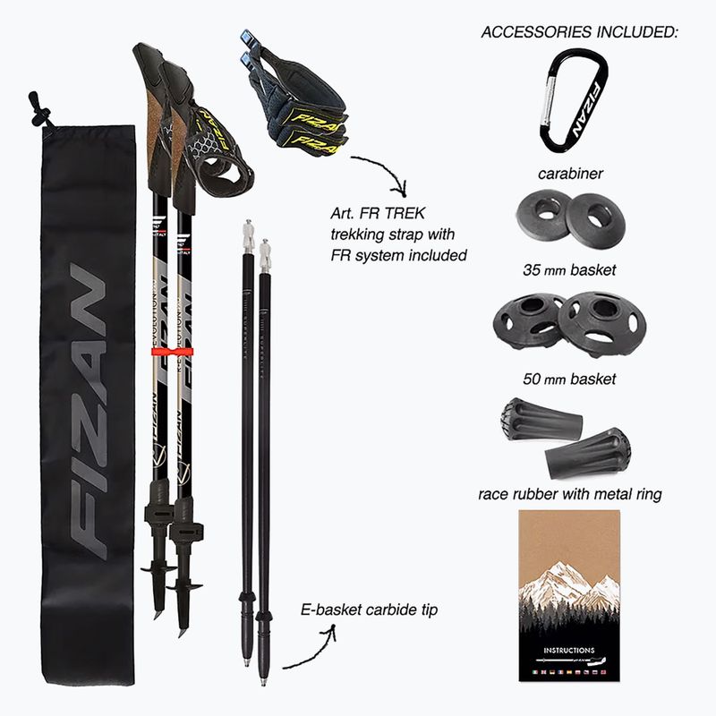 Физкултурни пръти Fizan R-evolution Pro сиви/бежови 4