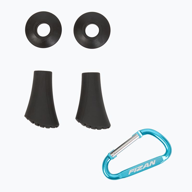 Тояги за скандинавско ходене Fizan Speed жълти 7