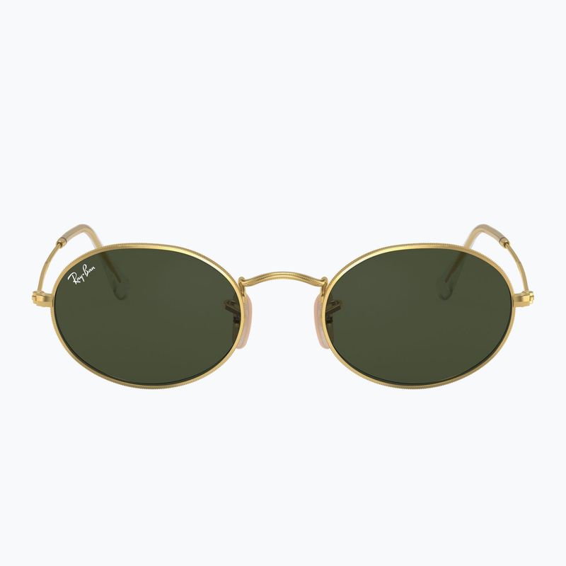 Слънчеви очила Ray-Ban Oval arista gold/green g-15 2
