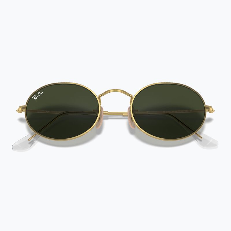 Слънчеви очила Ray-Ban Oval arista gold/green g-15 3