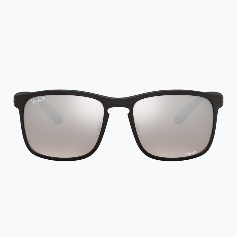 Слънчеви очила Ray-Ban Rb4264 Polarized+ Lenses matte black/silver polarized+ 2
