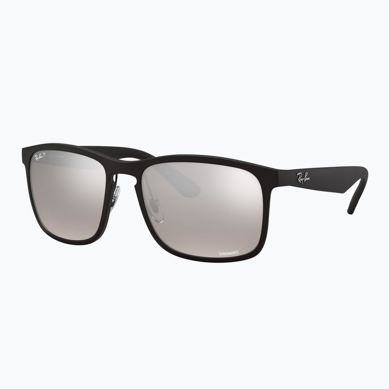 Слънчеви очила Ray-Ban Rb4264 Polarized+ Lenses matte black/silver polarized+ 3