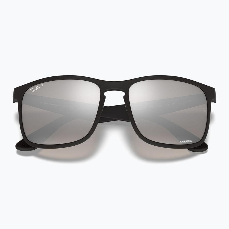 Слънчеви очила Ray-Ban Rb4264 Polarized+ Lenses matte black/silver polarized+ 6