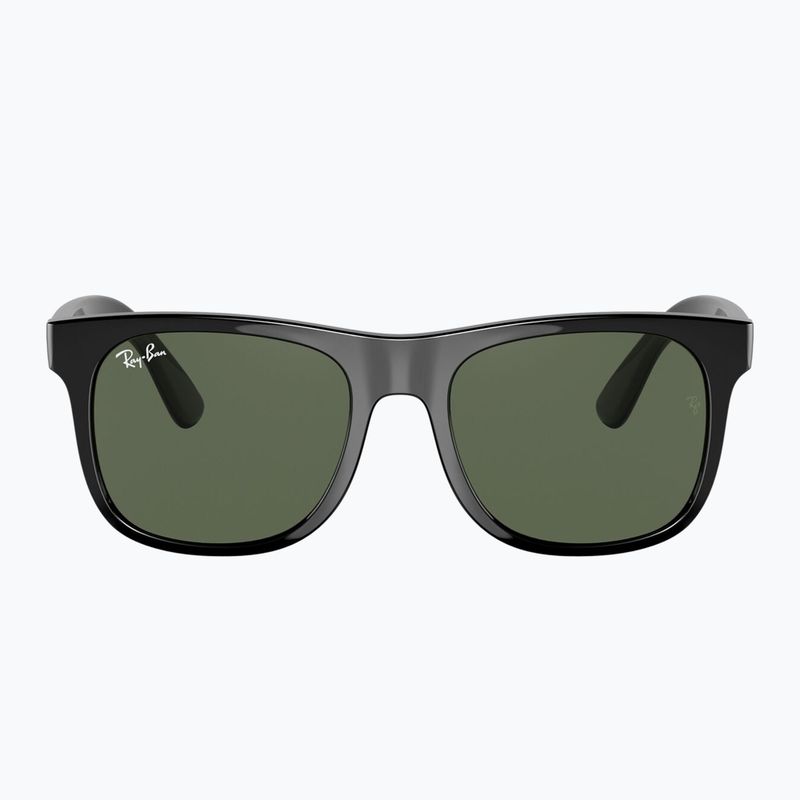 Детски слънчеви очила Ray-Ban Justin black/dark green 2
