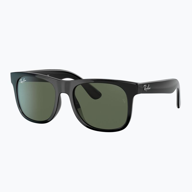 Детски слънчеви очила Ray-Ban Justin black/dark green 4