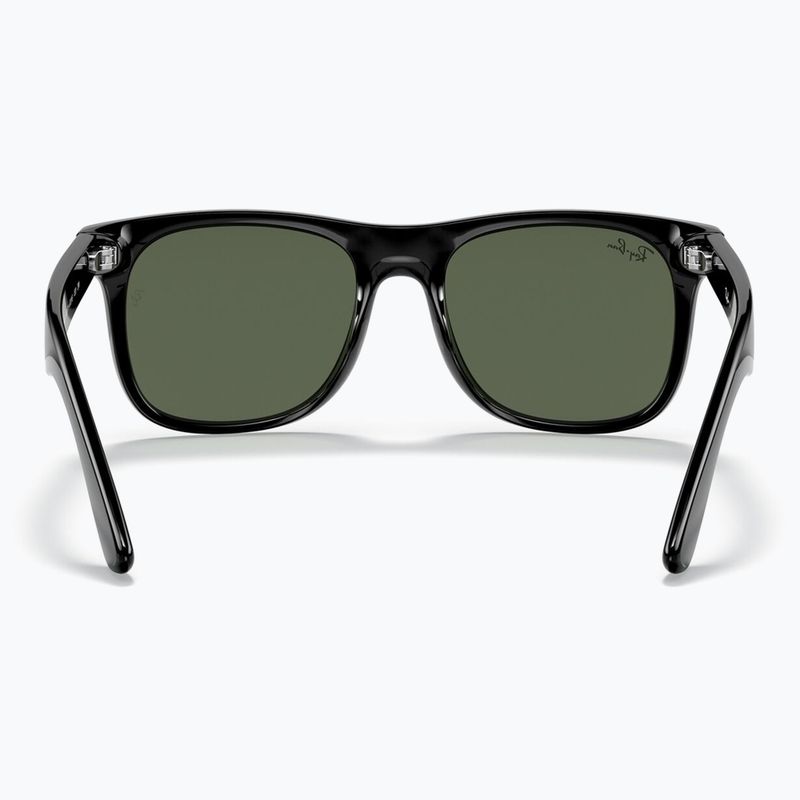 Детски слънчеви очила Ray-Ban Justin black/dark green 5