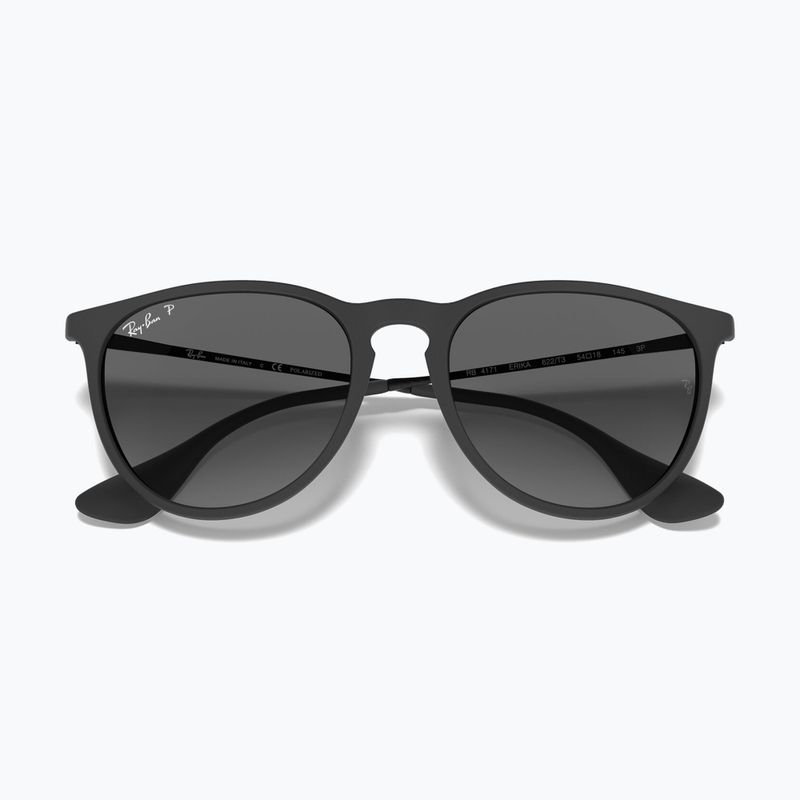 Слънчеви очила Ray-Ban Erika matt black/grey 3