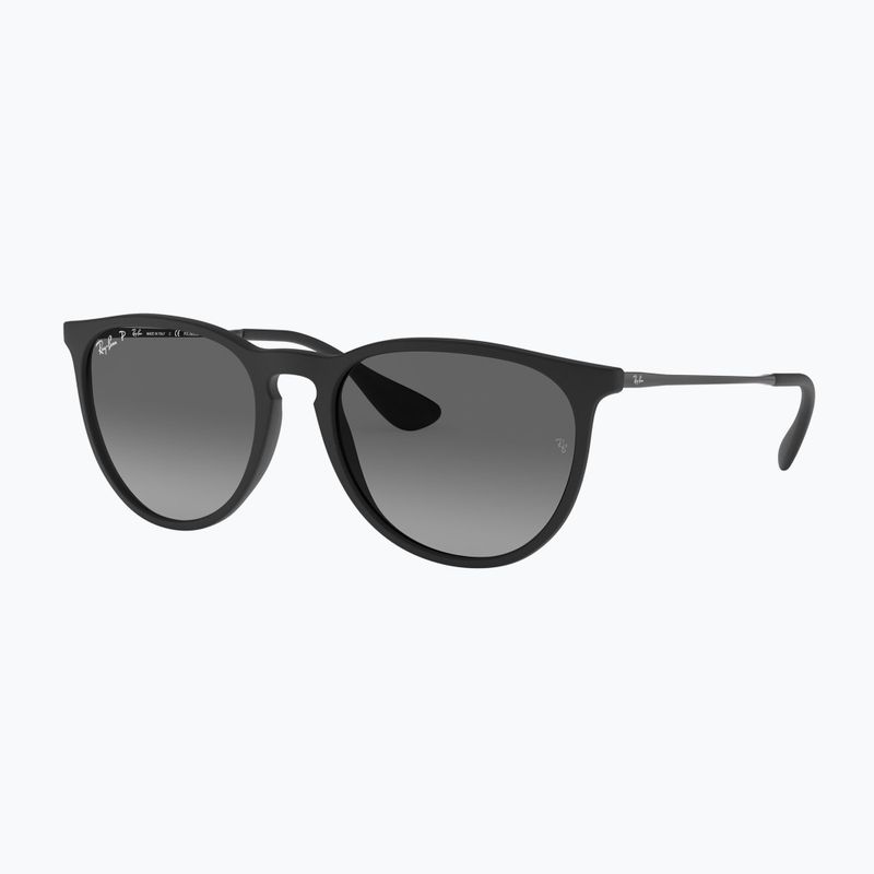 Слънчеви очила Ray-Ban Erika matt black/grey 4