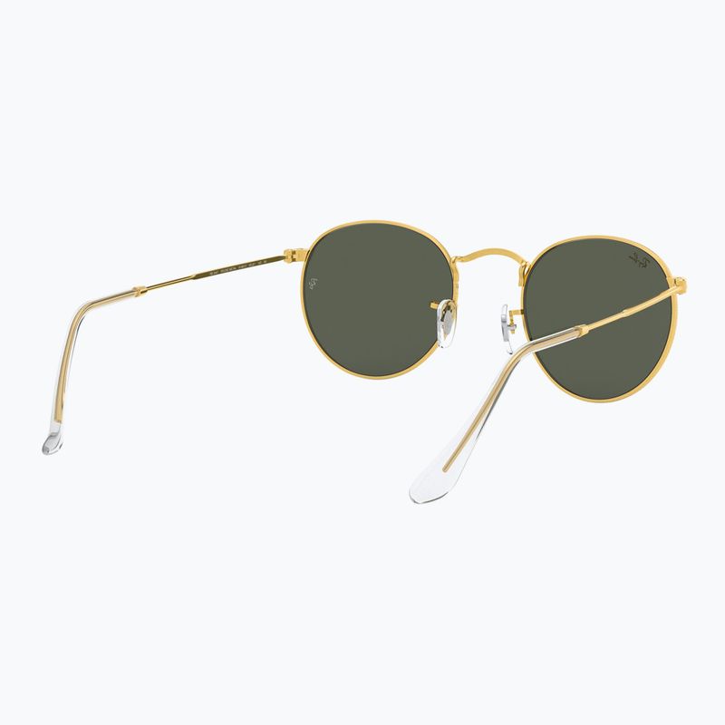 Слънчеви очила Ray-Ban Round Metal gold/green g-15 6