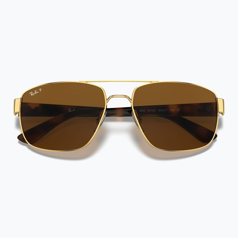 Слънчеви очила Ray-Ban RB3663 arista gold/brown 3