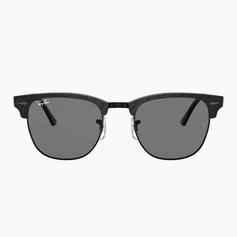 Слънчеви очила Ray-Ban Clubmaster Marble black/dark grey 2