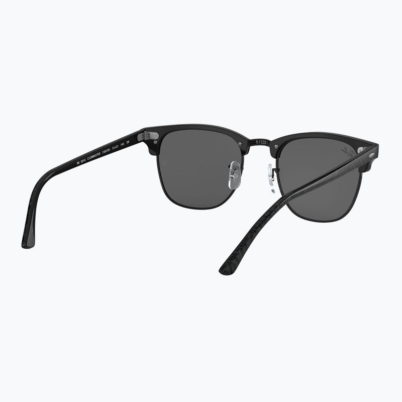 Слънчеви очила Ray-Ban Clubmaster Marble black/dark grey 6
