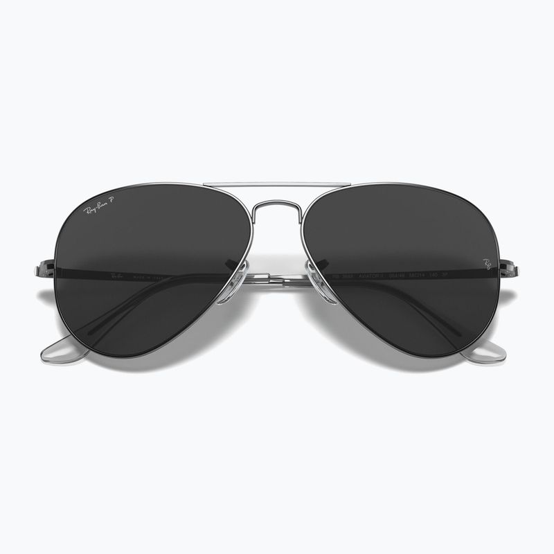 Слънчеви очила Ray-Ban Aviator Metal II bronze/black polarized 3