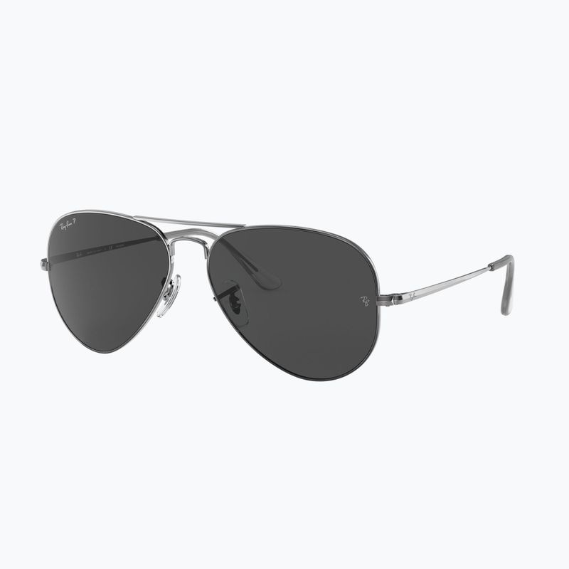 Слънчеви очила Ray-Ban Aviator Metal II bronze/black polarized 4