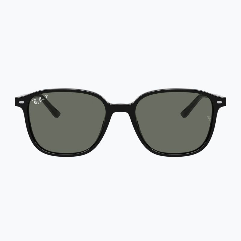 Слънчеви очила Ray-Ban Leonard black/green g-15 polarized 2