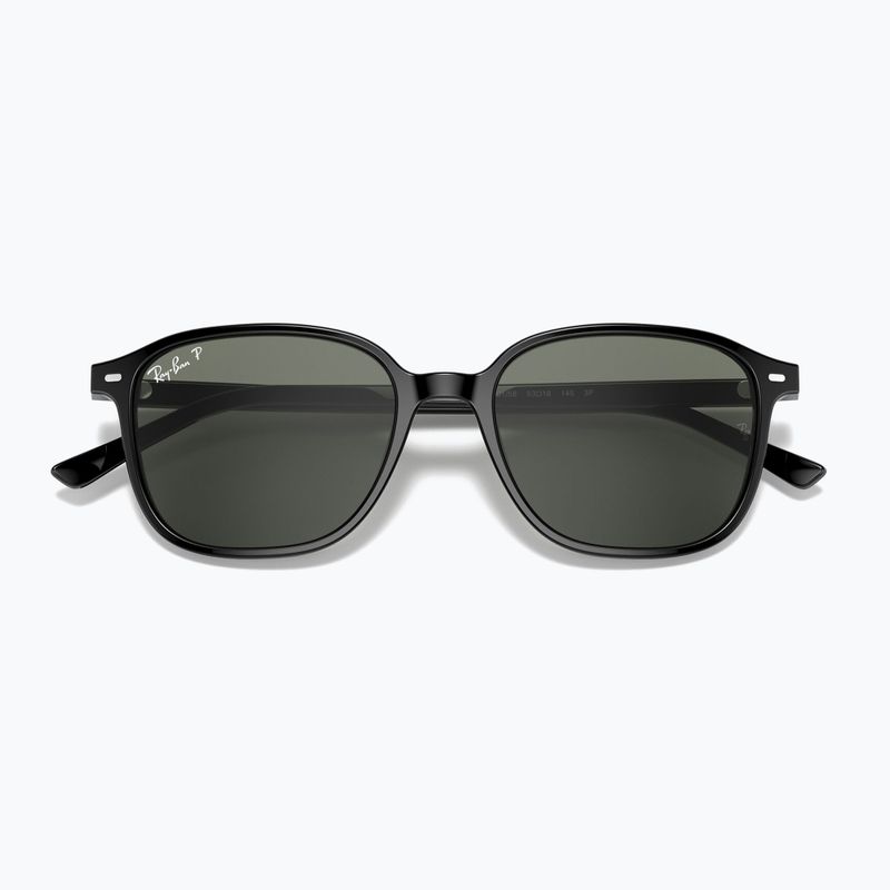 Слънчеви очила Ray-Ban Leonard black/green g-15 polarized 3