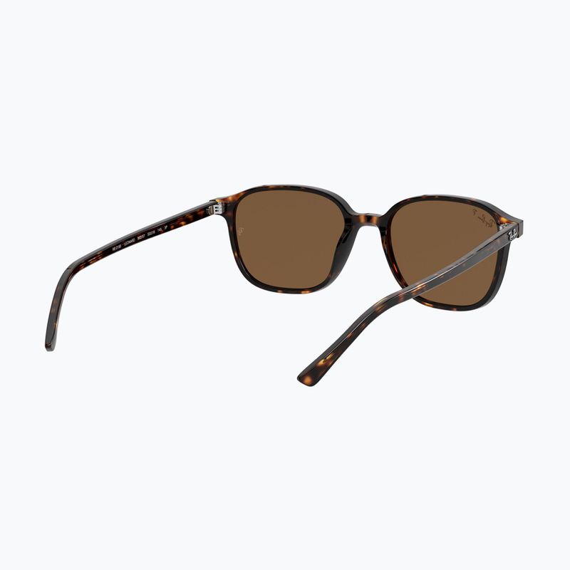 Слънчеви очила Ray-Ban Leonard tortoise/brown polarized 6