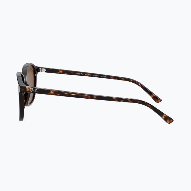 Слънчеви очила Ray-Ban Leonard tortoise/brown polarized 7