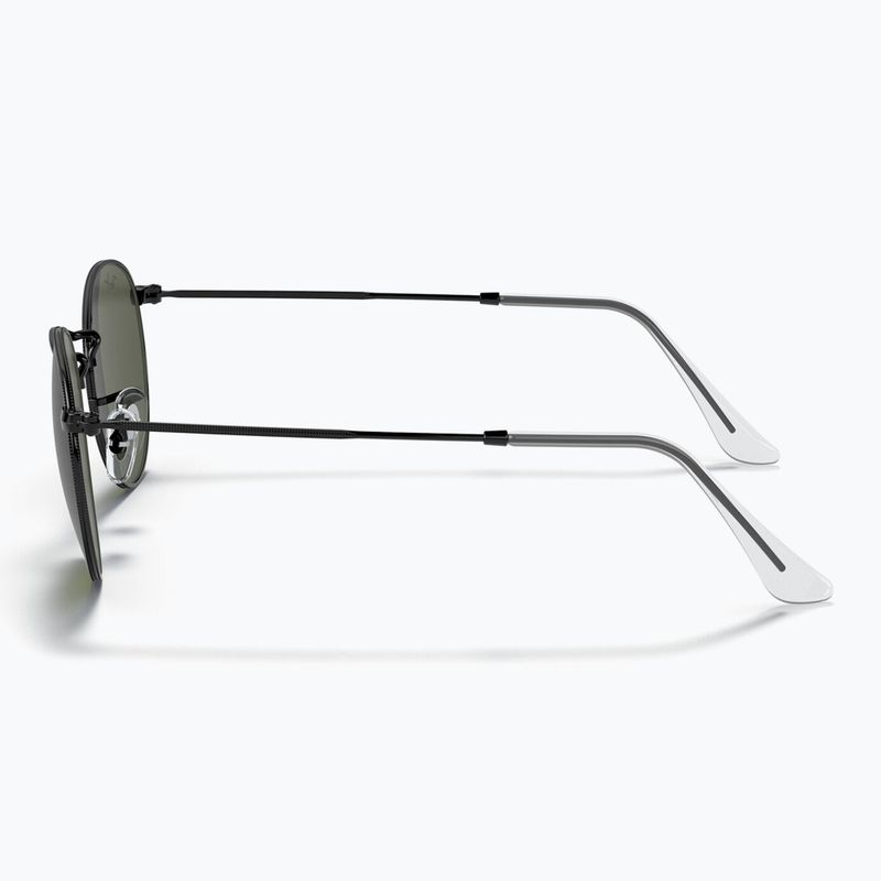 Слънчеви очила Ray-Ban Round Metal black/green g-15 7