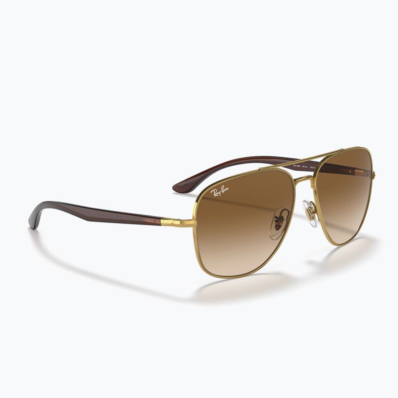 Слънчеви очила Ray-Ban RB3683 arista gold/brown 4