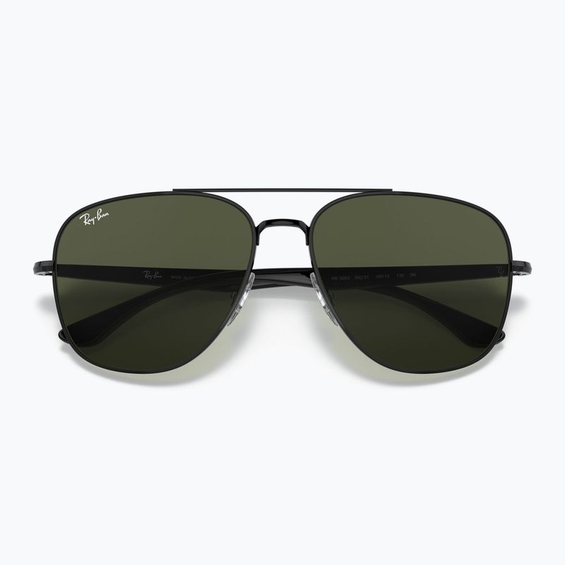 Слънчеви очила Ray-Ban RB3683 black/green g-15 3