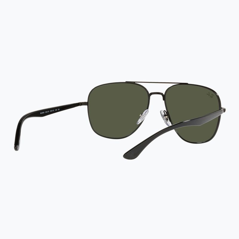 Слънчеви очила Ray-Ban RB3683 black/green g-15 6