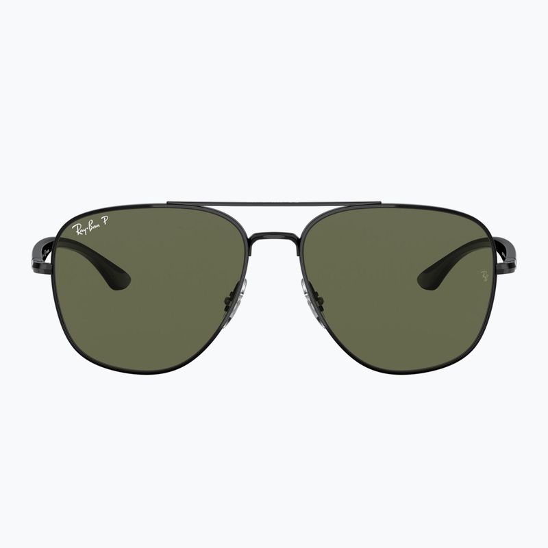 Слънчеви очила Ray-Ban RB3683 black/green g-15 polarized 2