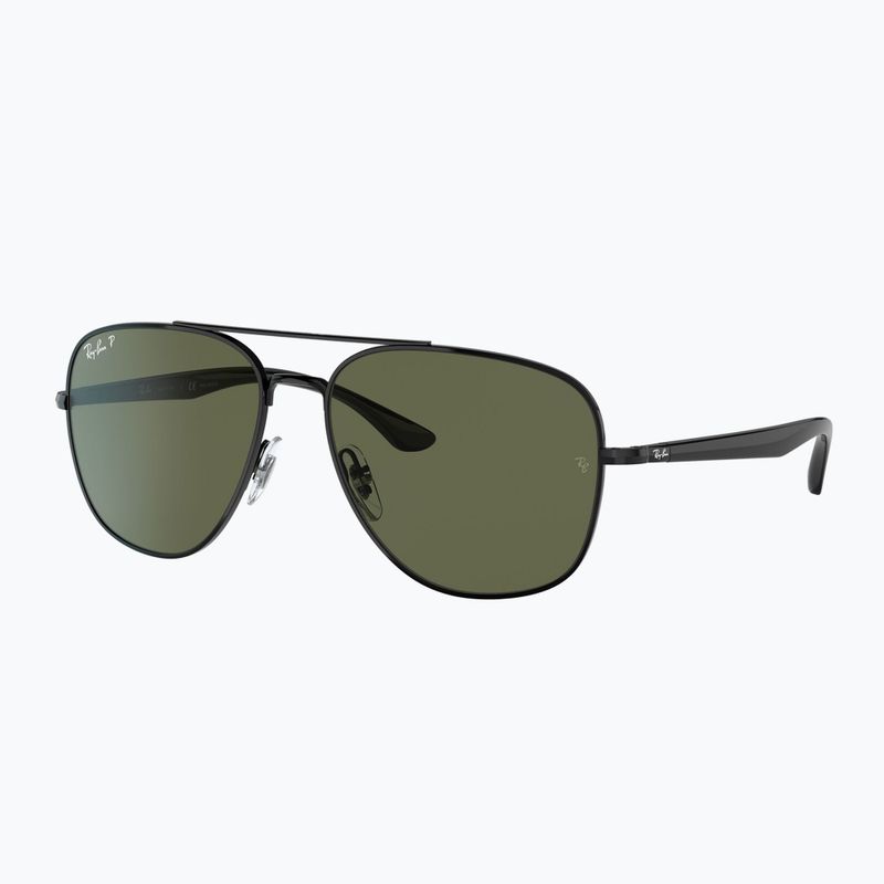 Слънчеви очила Ray-Ban RB3683 black/green g-15 polarized 4