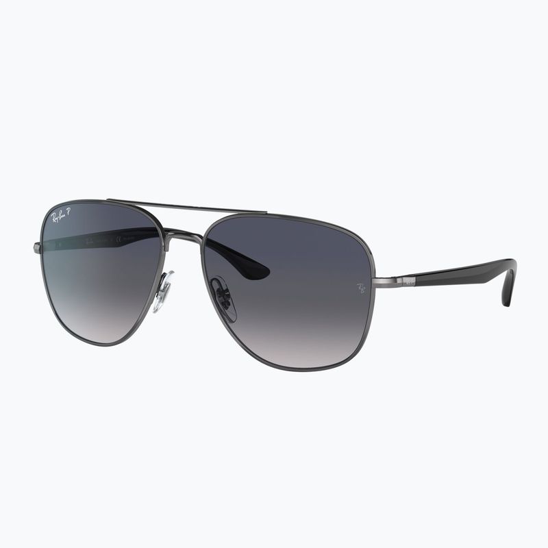 Слънчеви очила Ray-Ban RB3683 brass/blue grey polarized 4