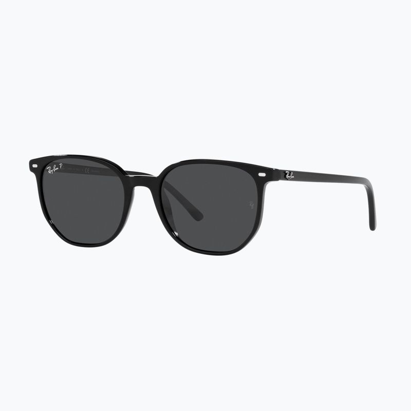 Слънчеви очила Ray-Ban Elliot black/black polarized 4