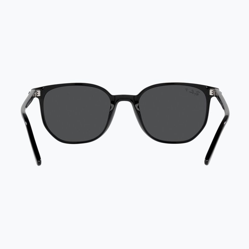 Слънчеви очила Ray-Ban Elliot black/black polarized 5