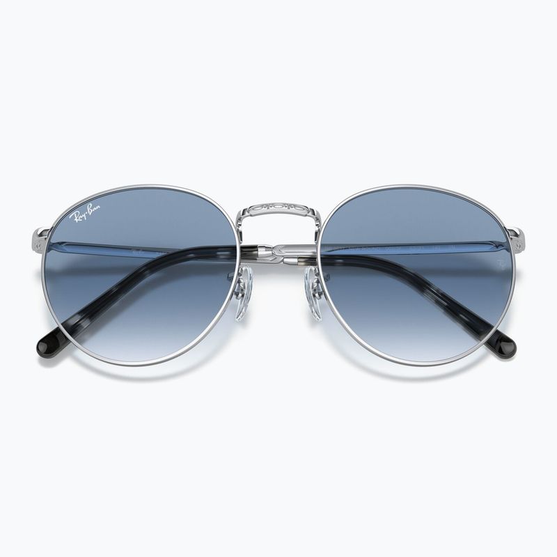 Слънчеви очила Ray-Ban New Round silver/blue 3
