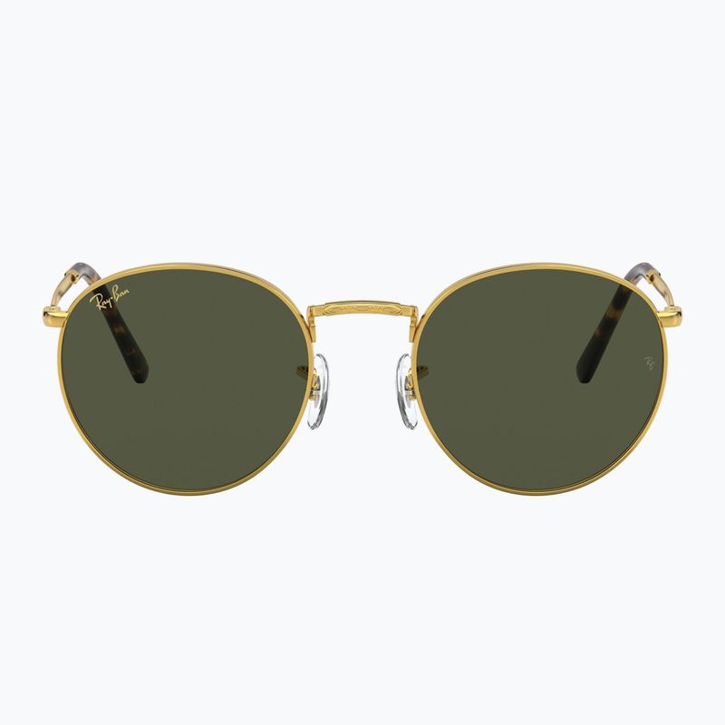 Слънчеви очила Ray-Ban New Round gold/green 2