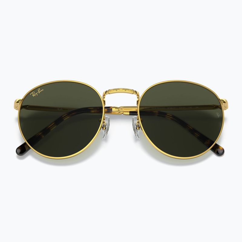 Слънчеви очила Ray-Ban New Round gold/green 3