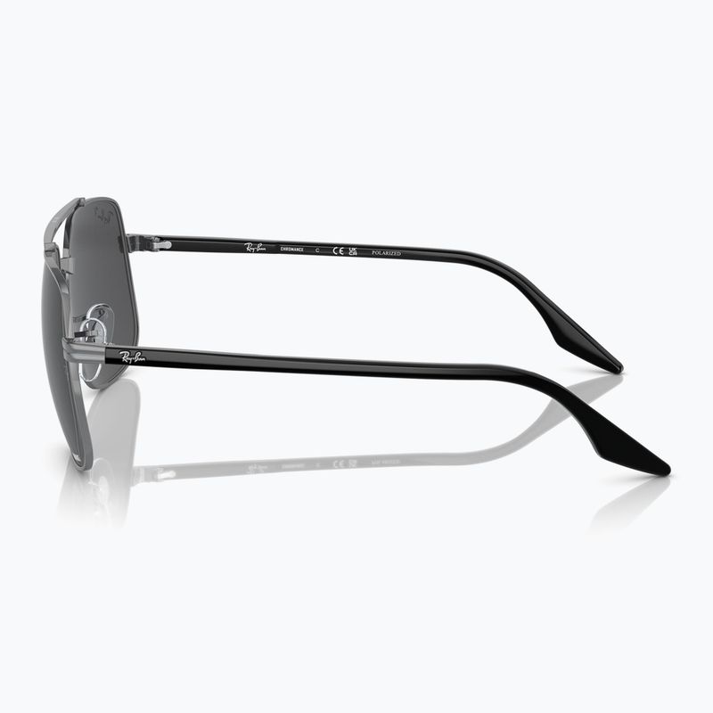 Слънчеви очила Ray-Ban RB3699 Polarized+ Lenses brass/dark grey polarized+ 7