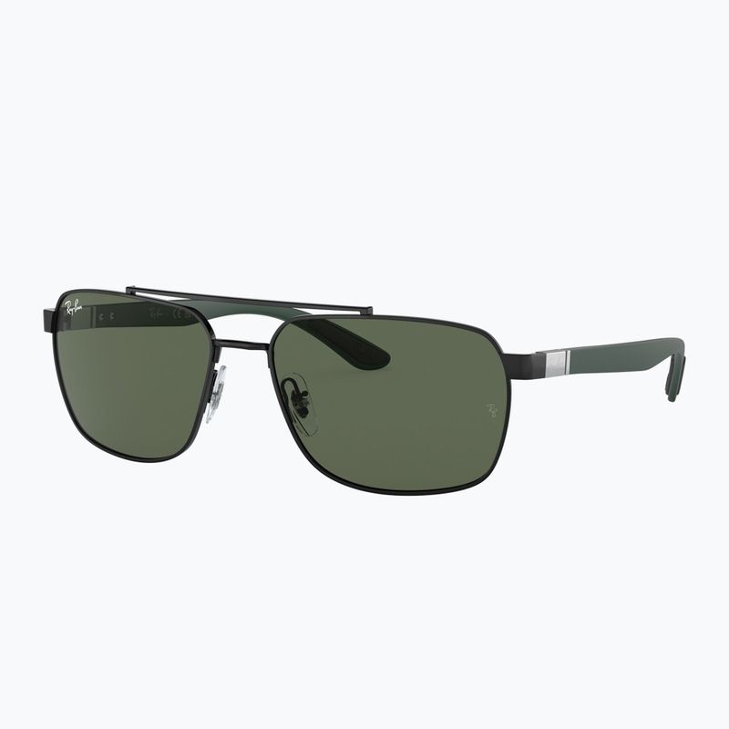 Слънчеви очила Ray-Ban RB3701 black/dark green 4