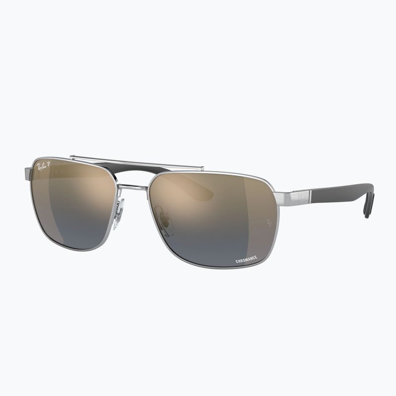 Слънчеви очила Ray-Ban RB3701 Polarized+ Lenses silver/blue gold polarized+ 4