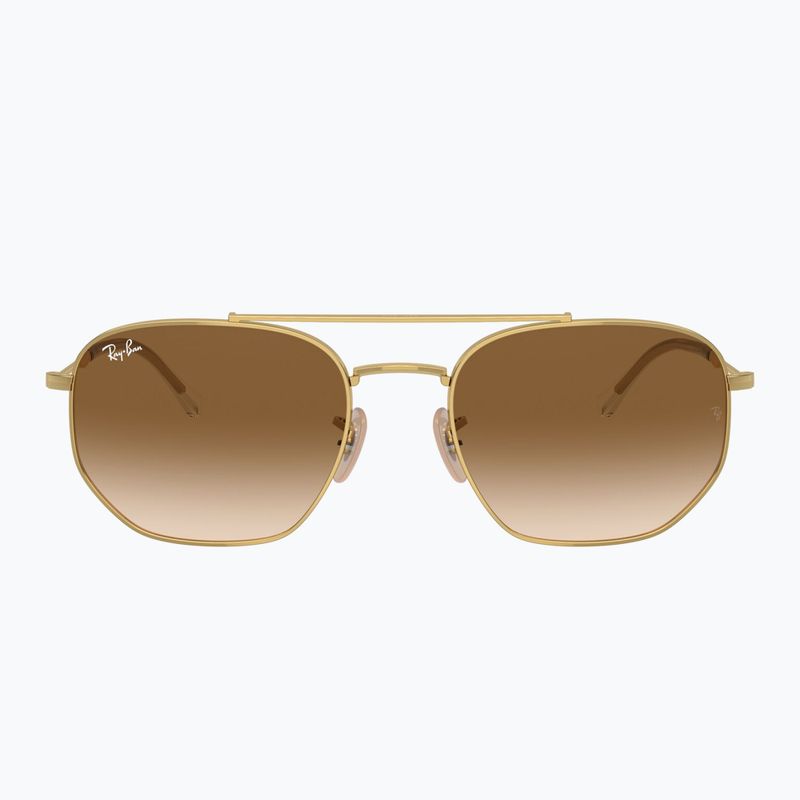 Слънчеви очила Ray-Ban RB3707 Polarized+ Lenses arista gold/brown 2
