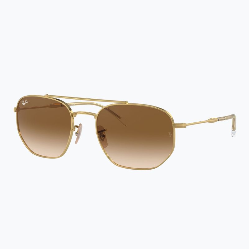 Слънчеви очила Ray-Ban RB3707 Polarized+ Lenses arista gold/brown 4